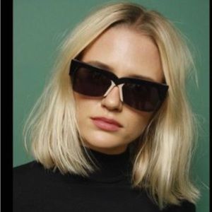 Karen Walker Ezra Blushsmoke Mono Sunglasses
